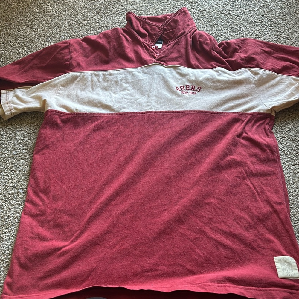 Xl 49ers nfl official polo